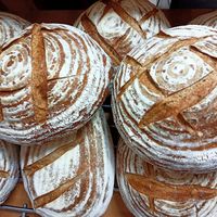 Sourdough bread at IoleBakery in Sofia