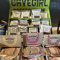   at Cavegirl Coffeehouse in Longmont