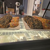 Almond cookies at Cavegirl Coffeehouse in Longmont