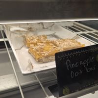 Pineapple oat bar at Cavegirl Coffeehouse in Longmont