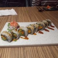 Veggie heaven rolls at TJ Restaurant in Huddersfield