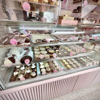 Nice display   at Erin McKenna's Bakery in Santa Monica