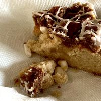 Amazing coffee cake!  at Erin McKenna's Bakery in Santa Monica