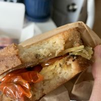 Gouda melt  at Erin McKenna's Bakery in Santa Monica