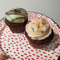 Cupcakes at Erin McKenna's Bakery in Santa Monica