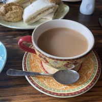 Darjeeling Earl Grey tea  at The Base Vegan Retreat & Small Animal Sanctuary in Bristol