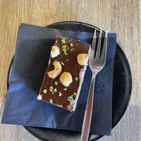 Vegan homemade pastry  at Copenhagen Coffee Lab - Piedade in Lisbon