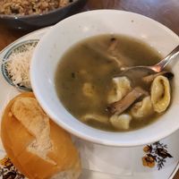 Sopa de capeletti at Emporio Canela in Canela