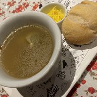 Sopa de capeletti  at Emporio Canela in Canela