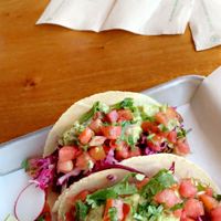 Vegan tempeh tacos  at Casita Taqueria in St Petersburg