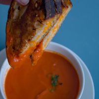 Grilled cheese  at The Gradient in Brooklyn