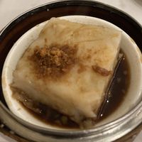 Steamed Turnip Cake (rice flour, mushroom, turnip, carrot) at M Garden Vegetarian 常悅素食 in Kowloon