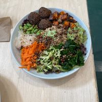 Delicious! Such a nice atmosphere in this place, and the food is amazing. And you feel good after eating it   at Home Vegan Bar in Docklands