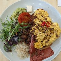 Big breakfast at Home Vegan Bar in Docklands