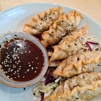 Dumplings at Home Vegan Bar in Docklands
