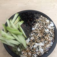 Açai bowl  at Home Vegan Bar in Docklands