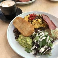 Vegan big breakfast   at Home Vegan Bar in Docklands