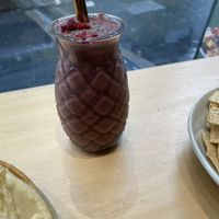 Choc Berry smoothie  at Home Vegan Bar in Docklands