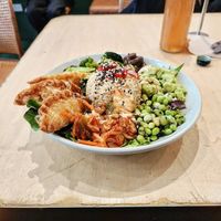 Dumpling Bowl at Home Vegan Bar in Docklands
