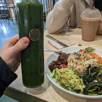 Green miracle juice! at Home Vegan Bar in Docklands