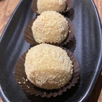 Glutinous Rice Balls with Peanuts at Pure Veggie House 心齋 - Xīn Zhāi in Kowloon