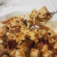 mapo tofu at Pure Veggie House 心齋 - Xīn Zhāi in Kowloon