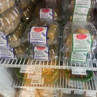 Packaged foods - vegan samosas, spring rolls, vegan Mac and cheeze   at Isla Vista Food Co-op in Isla Vista