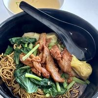 Wanton mee, personally one of the best overall.  at Kang Su 康素 - Sims Dr in Central Singapore