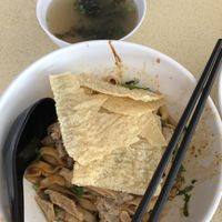 First time trying out their ban mee dry at Kang Su 康素 - Sims Dr in Central Singapore