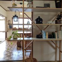 The interior, summer 2019 at Vege Vege Kitchen in Hakodate