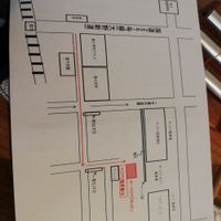 Map at Vege Vege Kitchen in Hakodate