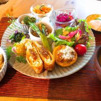 Set menu at Vege Vege Kitchen in Hakodate