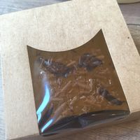 brownie cake (as take away)  at Gourmet Burger in Paris