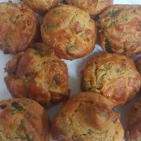 Breakfast muffins at NewLife Natural Vegetation Cell Food in Nassau