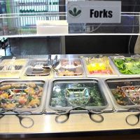 Salad Bar at NewLife Natural Vegetation Cell Food in Nassau