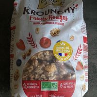 Krounchy fruits rouges   at Croquez Nature in Ath
