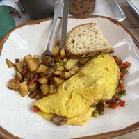 Vegan Omelette  #Veganuary at Turf Surf & Earth in Somerville