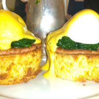 Vegan Benedict at Ladurée in Beverly Hills