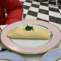 Omelette. Yum! at Ladurée in Beverly Hills