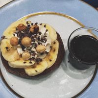 Chocolate French toast at Ladurée in Beverly Hills