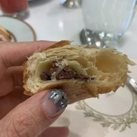 Mini pain au chocolat  at Ladurée in Beverly Hills