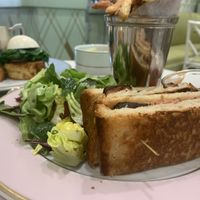 My beautiful plate at Ladurée in Beverly Hills