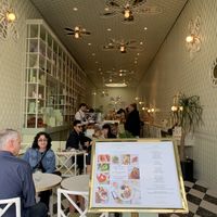 Interior at Ladurée in Beverly Hills