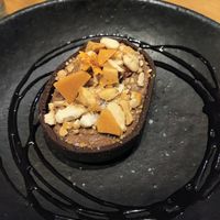 Chocolate mouse at Te Quiero Verde in Barcelona