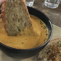 Kokos curry soup at Perron X Coffee in The Hague