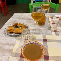 Miso soup to start  at Un Gelsomino in Salerno