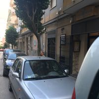 This gives you an idea of the residential street that this place is on. at Un Gelsomino in Salerno