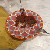 Dessert (fig cake) at Un Gelsomino in Salerno