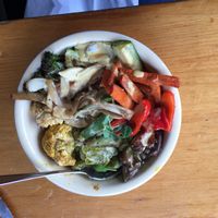 New veggie energy bowl! It has everything… at Plantd in Bend