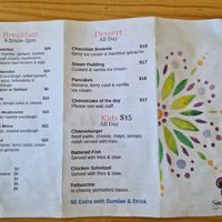 Menu from 17.10.2022 at Social Club in Rotorua